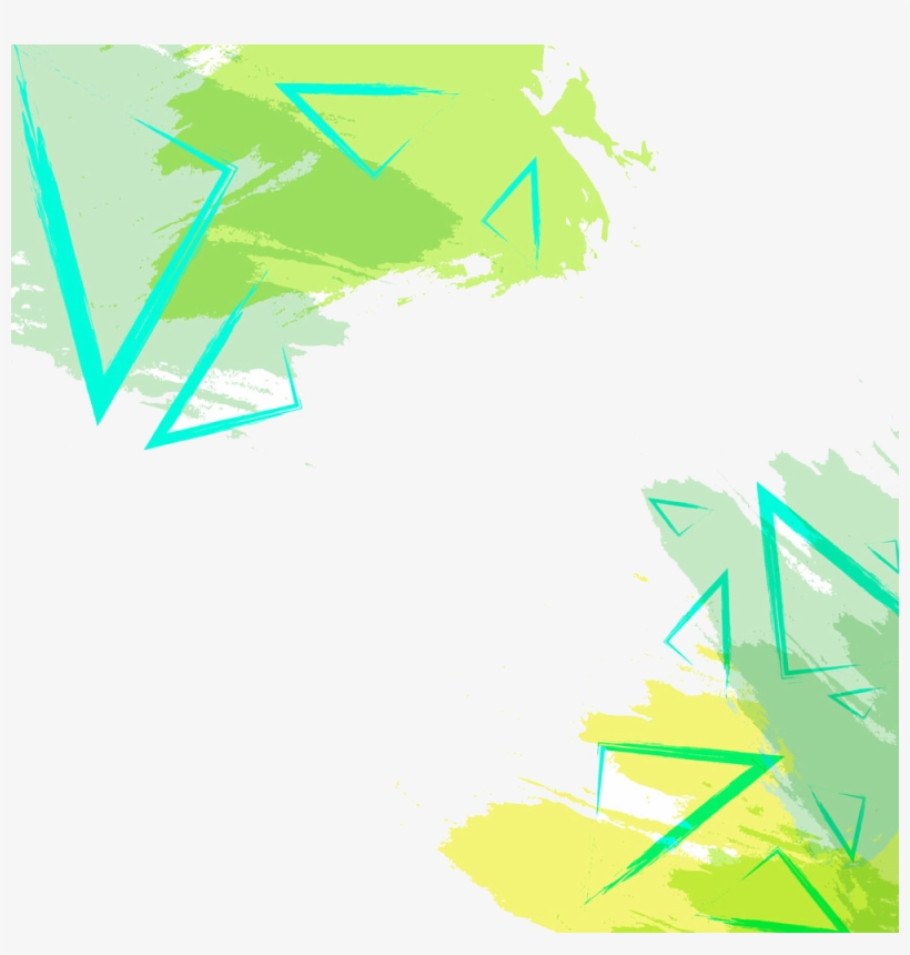 Brush Stroke Png Transparent - Brush Stroke Triangle Png, transparent png #1022980