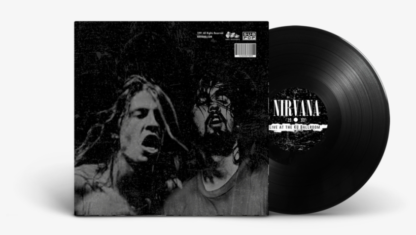 Nirvana Back Cover, transparent png #1023399