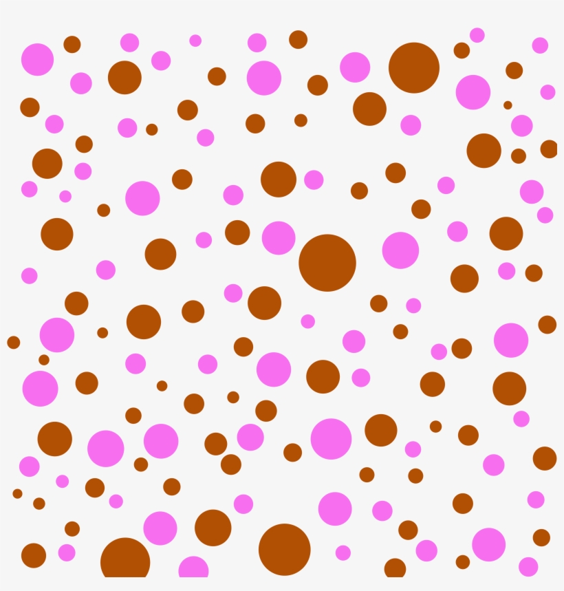 Patterns Brown Pink Polka Dots 1212724 - Menu Planner For The Week: Note Pad Journal With Shopping, transparent png #1023551