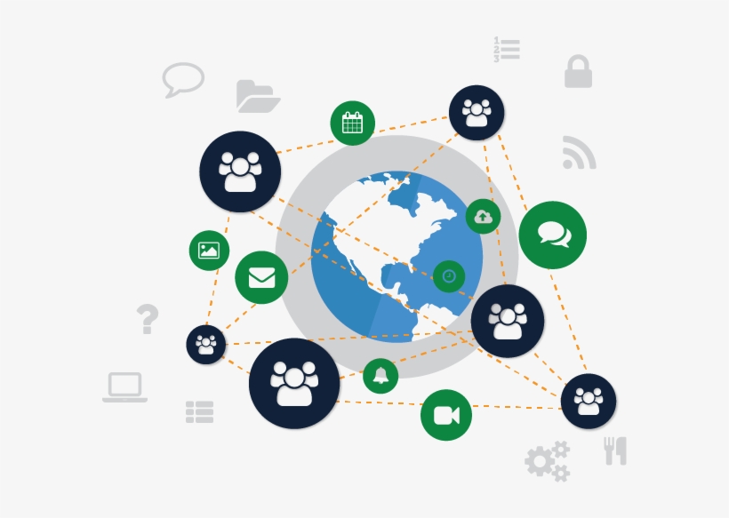 Secure Communication For Collaboration And Information - Communication And Information Sharing, transparent png #1023553