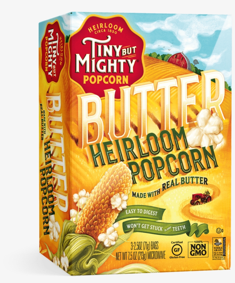Product Microwave Butter - Heirloom Popcorn Iowa, transparent png #1023863