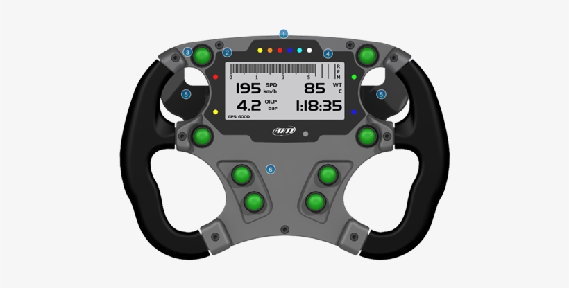 The Functions Of Aim Formula Steering Wheel - Car, transparent png #1024404