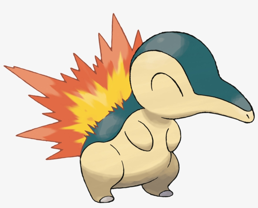 File - 155cyndaquil - Pokémon Heartgold And Soulsilver, transparent png #1025013