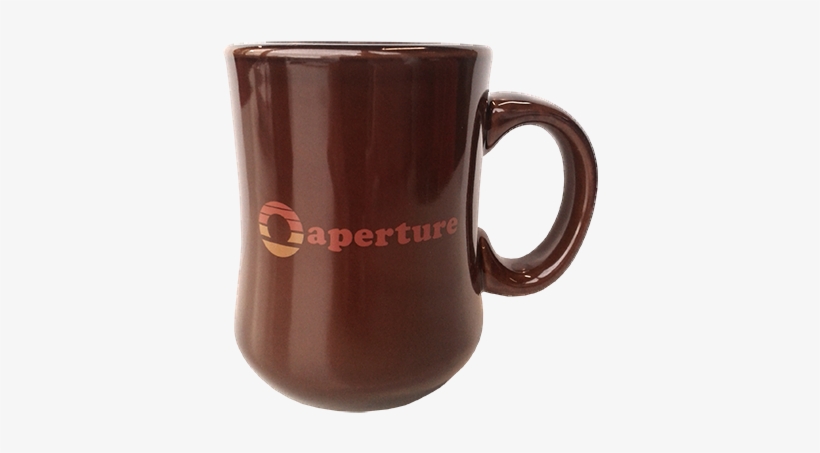 Portal 2 Aperture 1970s Diner Mug - Aperture Science Logo 1970, transparent png #1025015