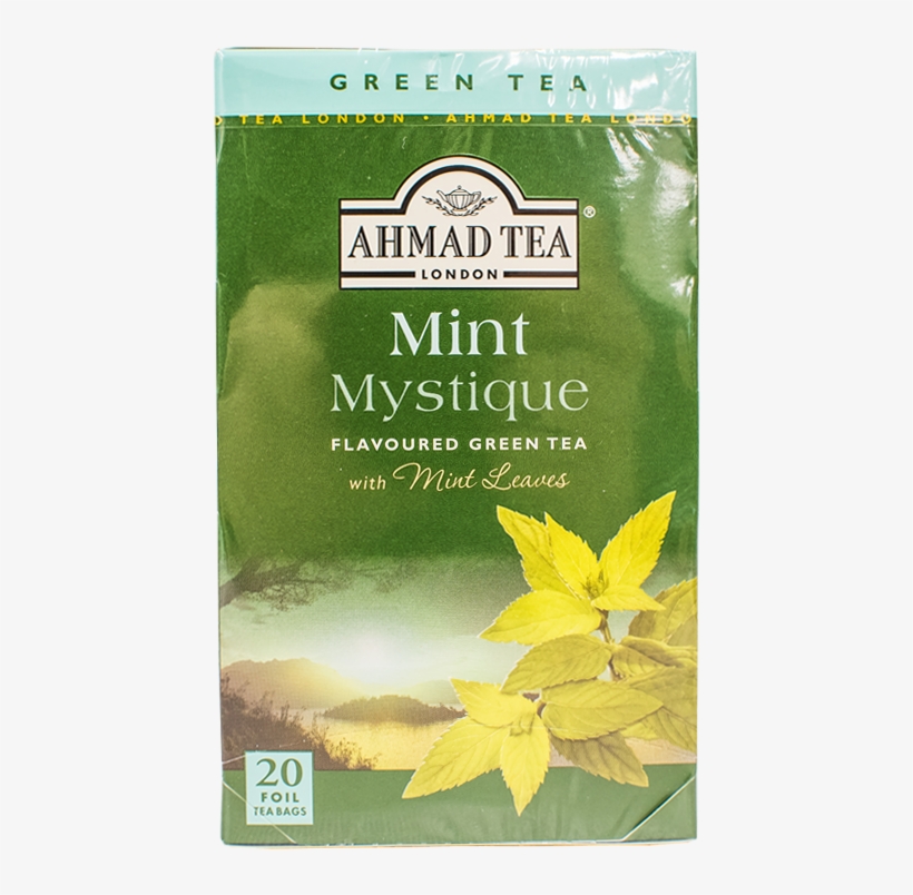 Leave - Ahmad Tea Ahmad Tea Mint Mystique Flavored Green Tea, transparent png #1025323