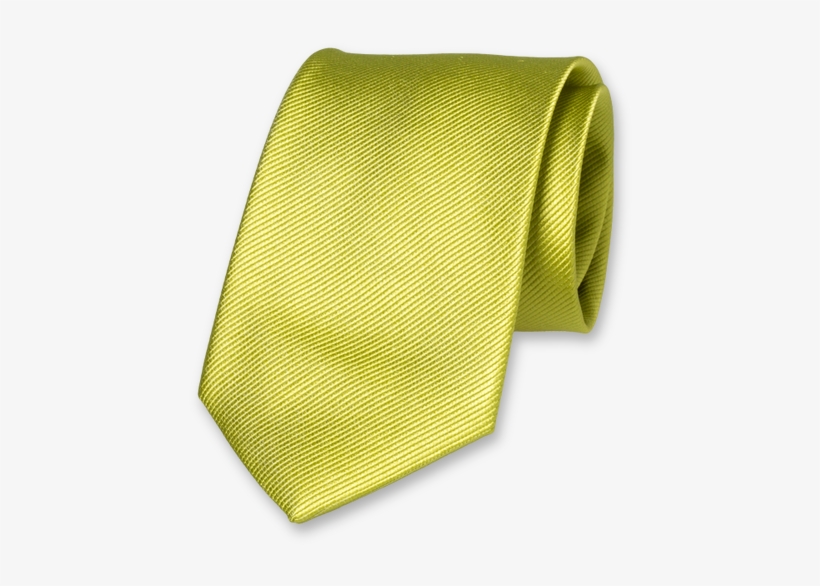 Corbata Verde Lima - Lime Green Yellow Tie, transparent png #1025482