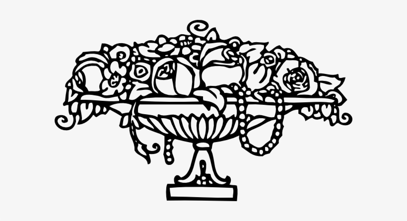 Free Vector Roses Ornament Clip Art Ausmalbilder Rosen Free