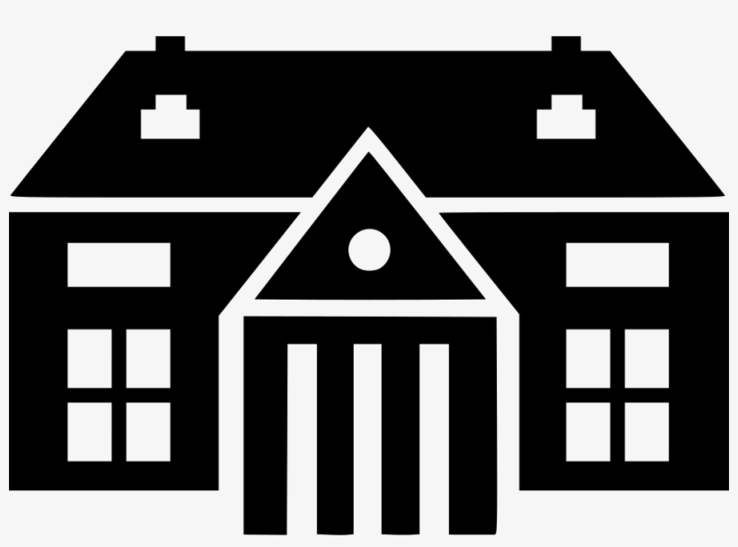 Mansion Comments - Mansion Icon Black White Transparent, transparent png #1026173