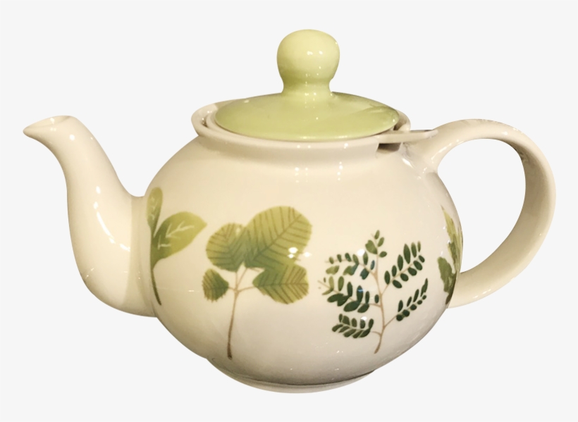 Ie663-86 Mixed Leaf Infuser Teapot - Infuser, transparent png #1026245