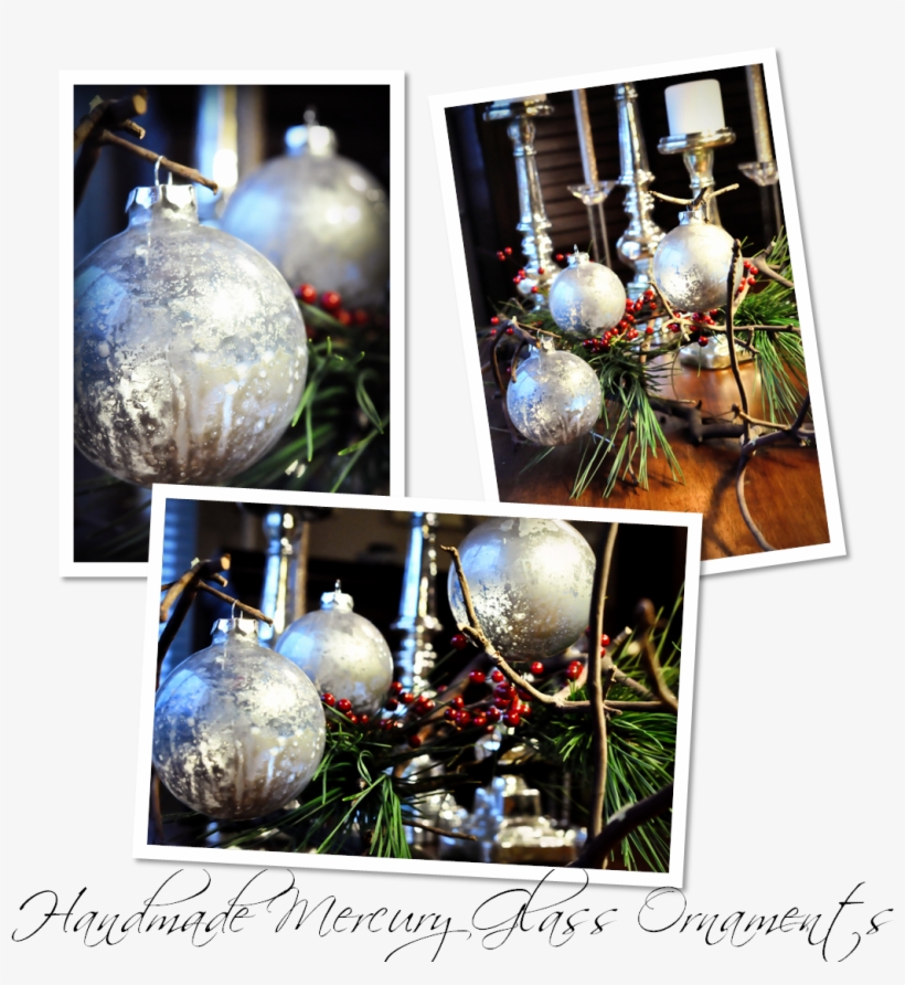 {handmade Ornament No - Mercury Glass, transparent png #1026337