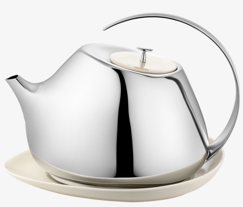 Stainless Steel Designer Teapot, transparent png #1026475