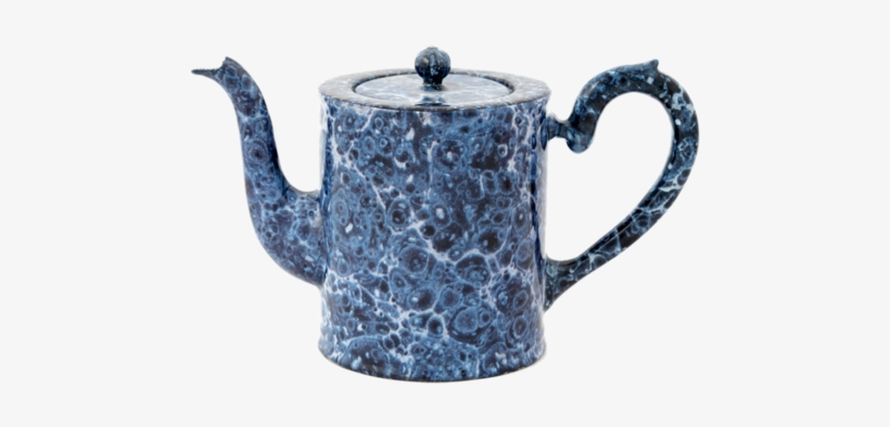 Blue Marble Teapot- Small - Yellow, transparent png #1026523