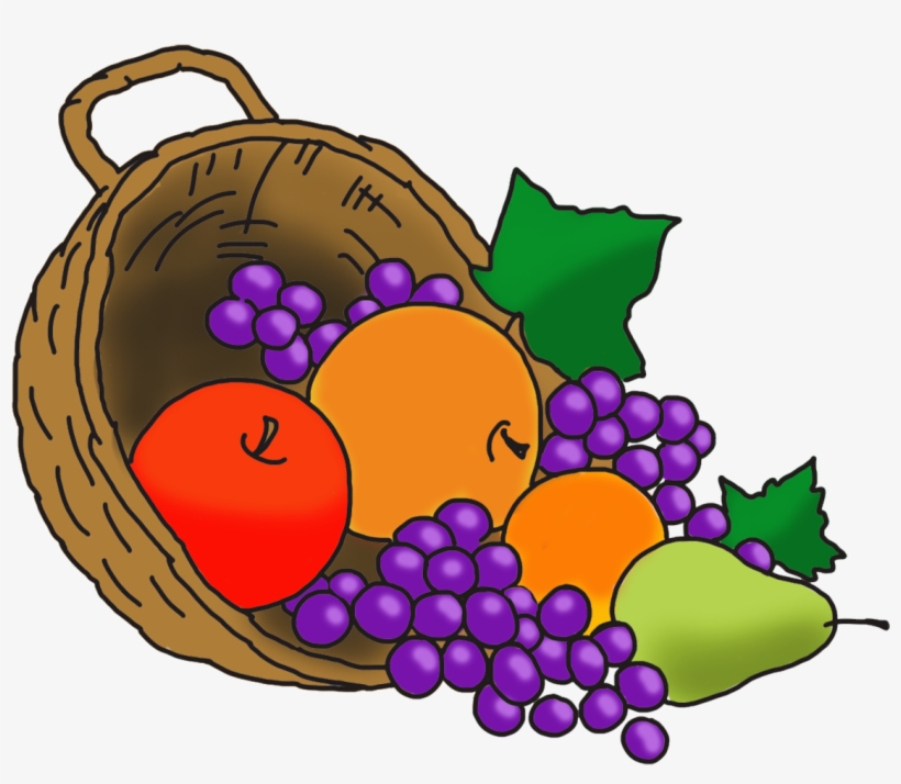 Happy Thanksgiving Clipart Vector Freeuse Download - Fruit, transparent png #1026750