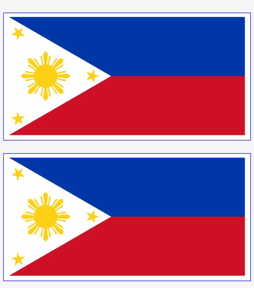 Philippines Flag - Philippine Flag Printable Back To Back, transparent png #1026753