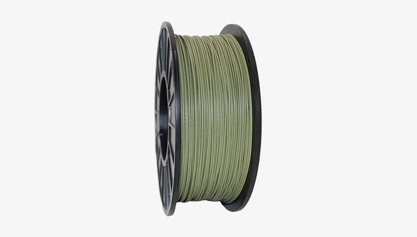 Algae-fuel Pla 3d Printing Filament - 3d-fuel Algae-fuel Pla - Earthy Green, transparent png #1026778