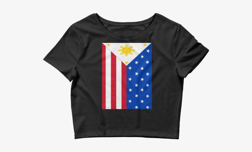 Filam Flag Women's Crop Tee - Pennywise Crop Top. By Artistshot, transparent png #1026894