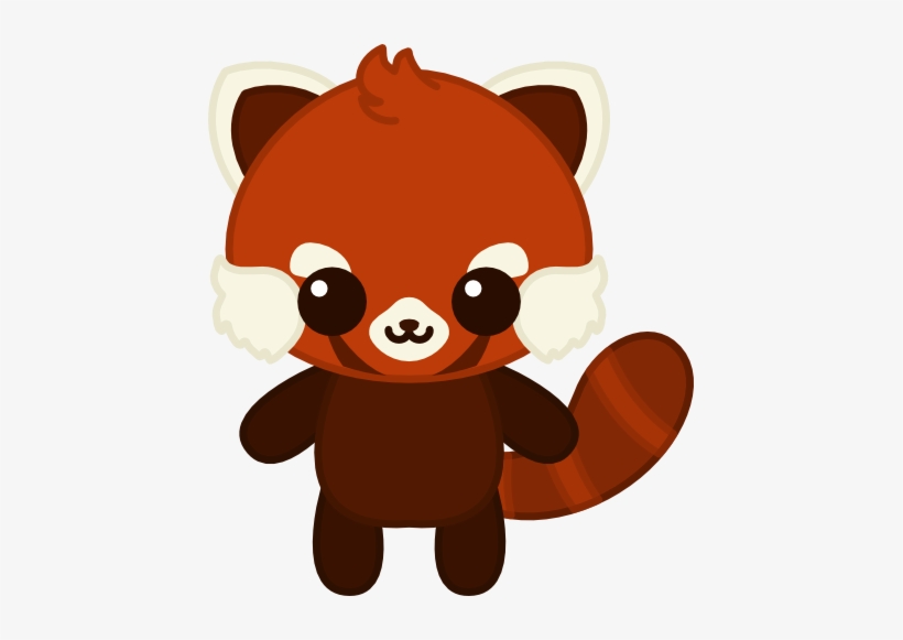 Clipart Face Red Panda - Red Panda Cute Png, transparent png #1027092