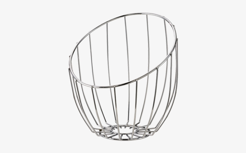 Cornucopia Wire Basket - Service Ideas Bkta Tall Bread Basket Chrome Wire, transparent png #1027149
