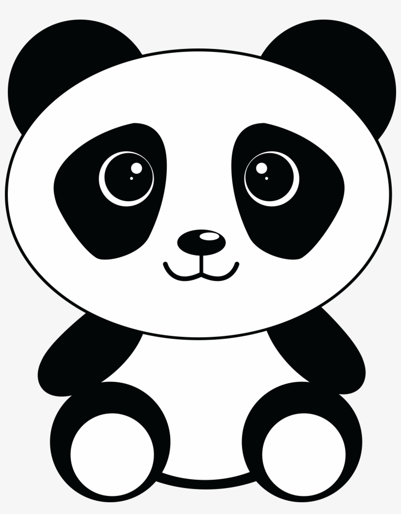 Big Image - Panda Clipart, transparent png #1027226