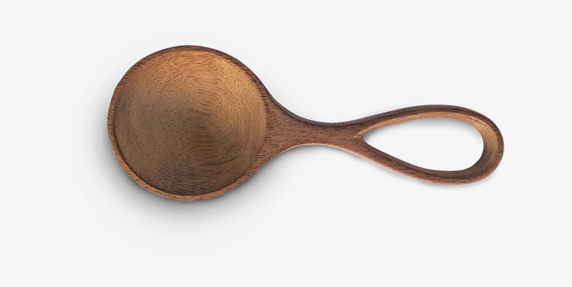 Looped Wooden Spoon - Wooden Spoon, transparent png #1027398