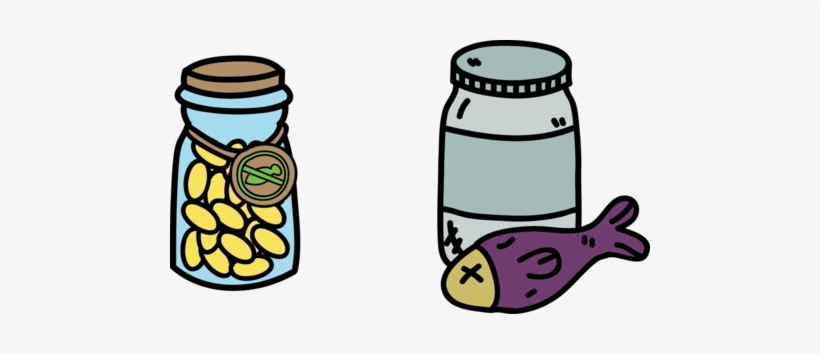 Algae Clipart Microalgae - Fish Oil Clipart, transparent png #1027482