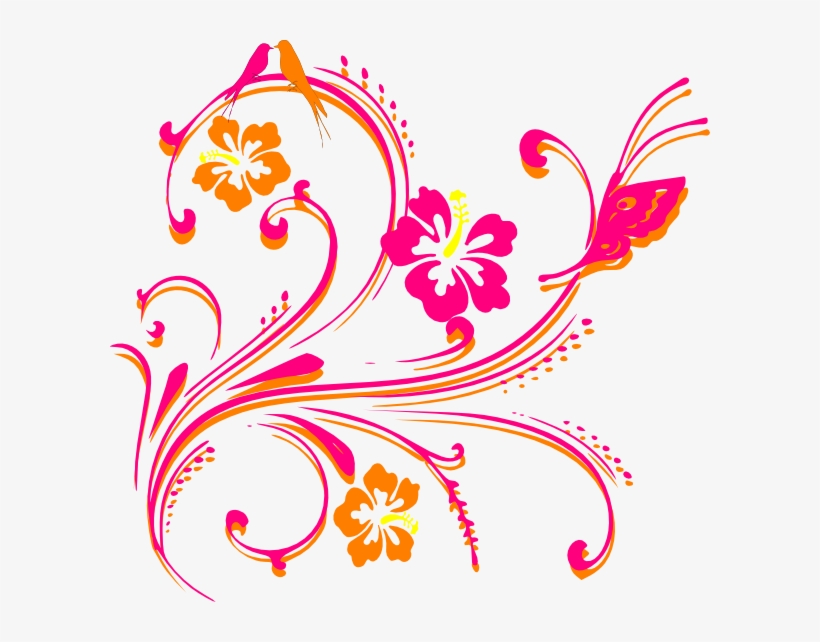 Hibiscus Svg Clip Arts 600 X 562 Px, transparent png #1027718