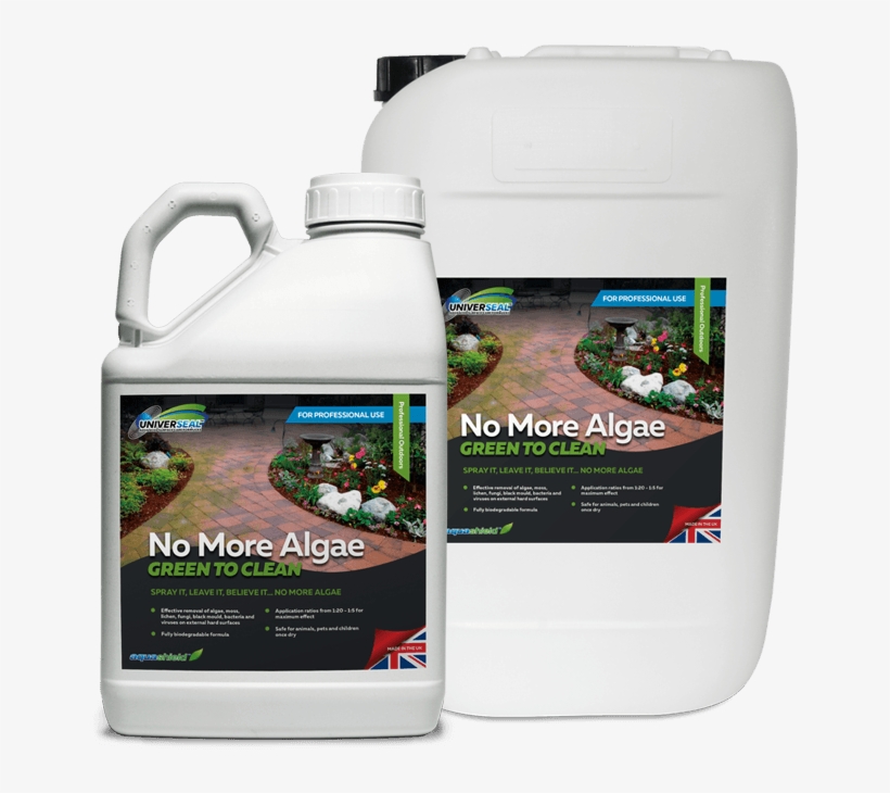 Universeal No More Algae Moss & Algae Remover - Universealsealants Co Uk, transparent png #1027752