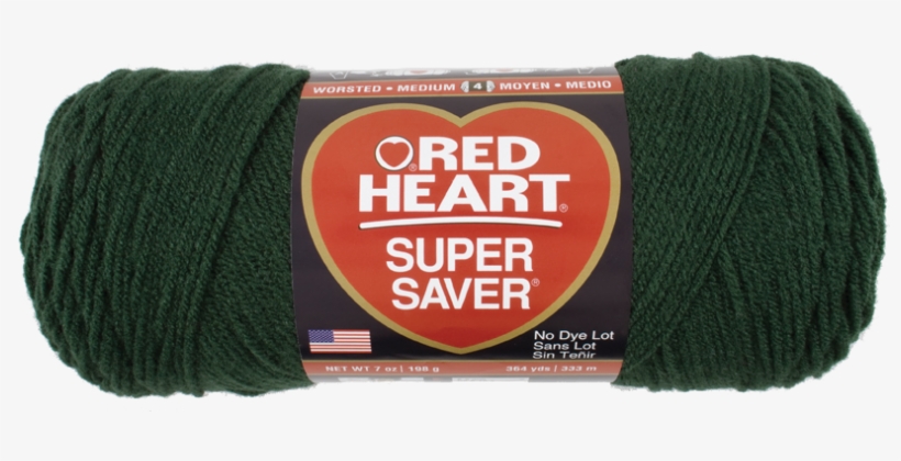 Dark Sage Super Saver Economy Yarn - Pale Yellow Red Heart Super Saver Yarn E300-322, transparent png #1027825