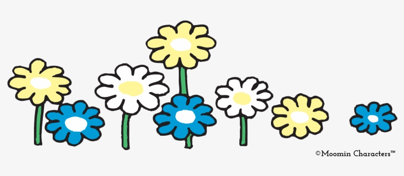 Appreciating Flower Designs - Moomin Png, transparent png #1027887