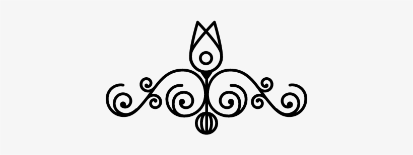 Floral Design Vector - Swirls Png, transparent png #1027931