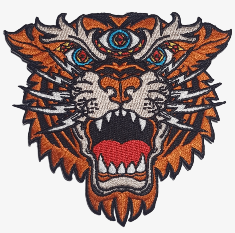 Third Eye - Embroidered Patch, transparent png #1028226
