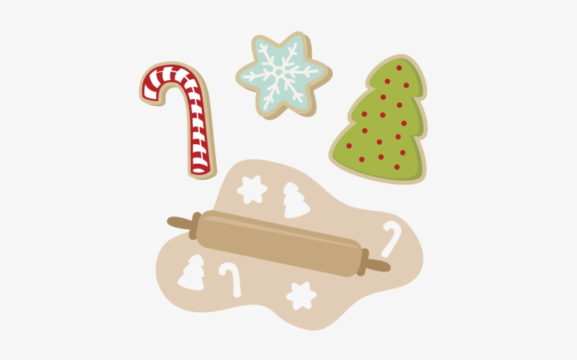 Christmas Cookie Svg Cutting File Christmas Svg Cut - Free Clip Art Christmas Cookies, transparent png #1028374