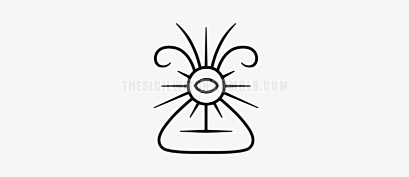 “my Third Eye Opens With Ease” - Sigil To Open Third Eye, transparent png #1028468