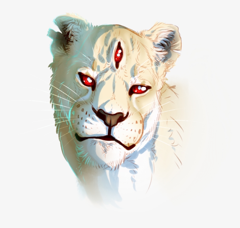 [p] Third Eye - Lion With A Third Eye, transparent png #1028488