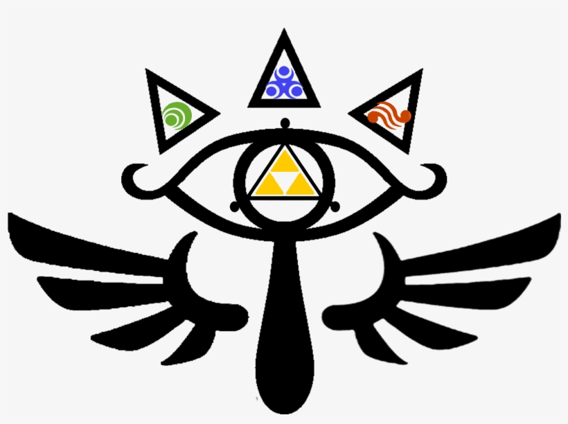 Sheikah Eye Of Truth Tattoo Design By Souffle-etc - Legend Of Zelda Sheikah Eye, transparent png #1028909