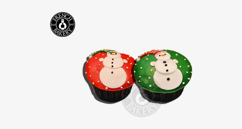 Christmas Cupcakes - French Bakery, transparent png #1029487