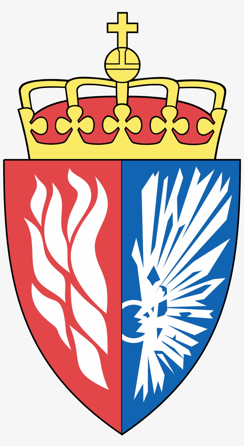 Open - Norway Coat Of Arms, transparent png #1029535