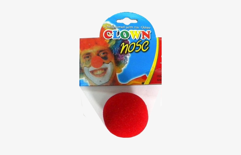 1 Pcs Red Foam Clown Nose - Idealgo 25-pack Of Novelty Red Foam Clown Noses Party, transparent png #1029835