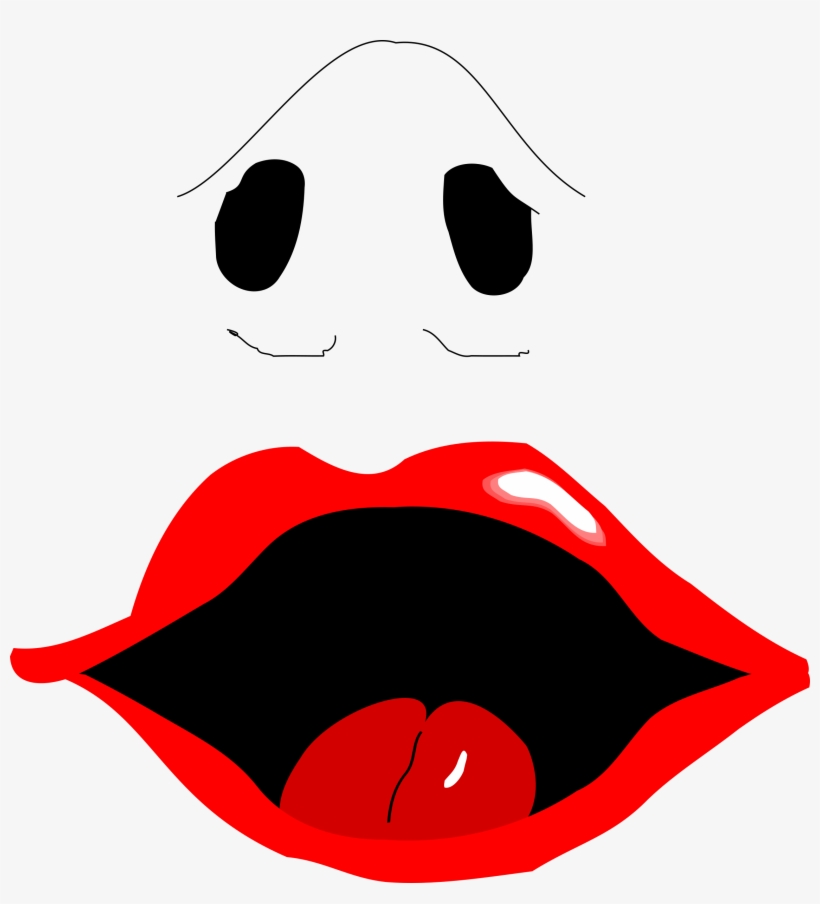 Clipart - Nose And Mouth Clip Art, transparent png #1029862