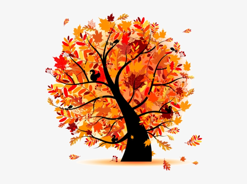 Free Fall Tree Clipartsr Download Free Clip Art Free - Autumn Tree Illustration, transparent png #1029920