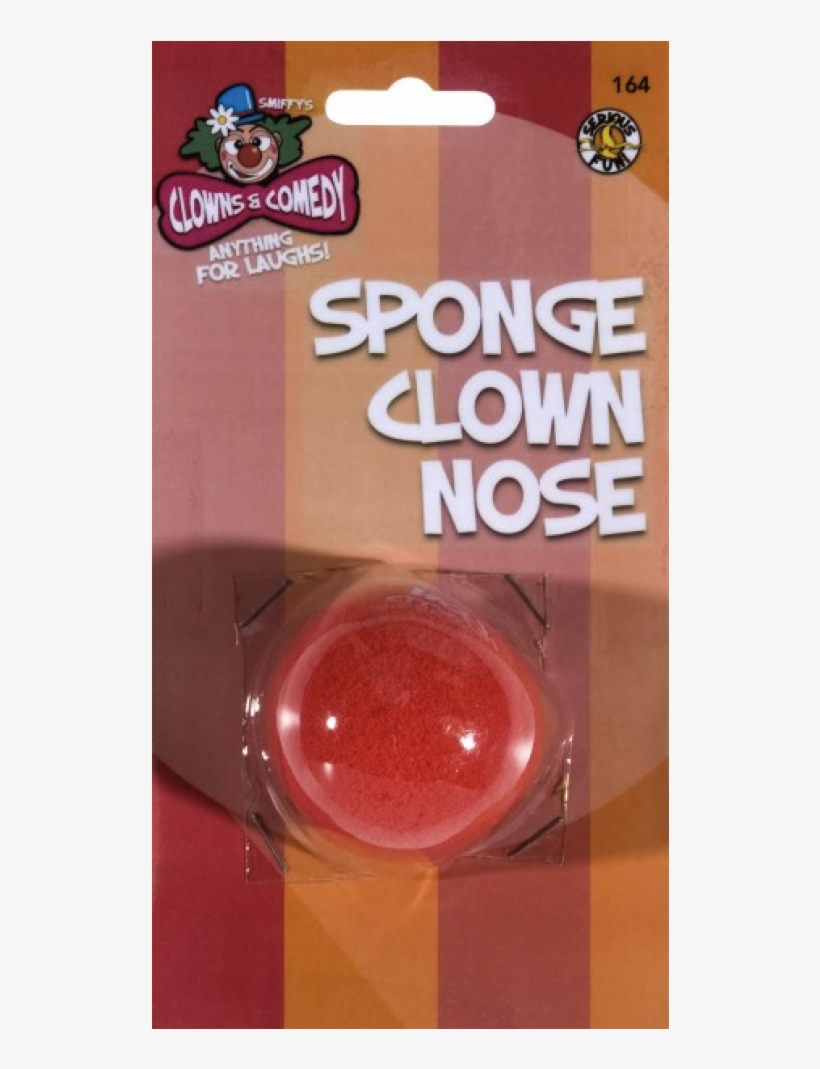 Clown Nose Red Sponge Smiffys, transparent png #1029948