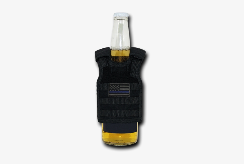 Thin Blue Line U - Rapid Dominance T99 Tactical Beer Koozie (mini Vest), transparent png #1029966