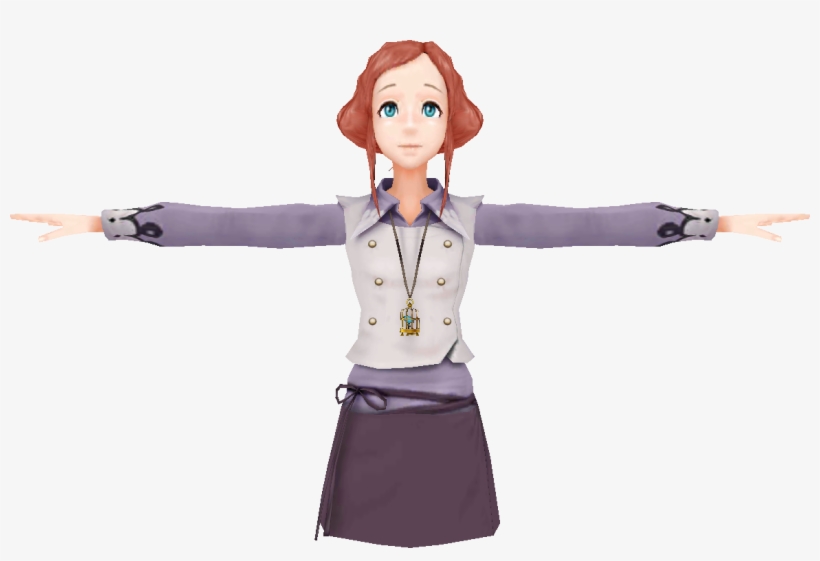 Luna Model - Zero Time Dilemma Model Rips, transparent png #1029992