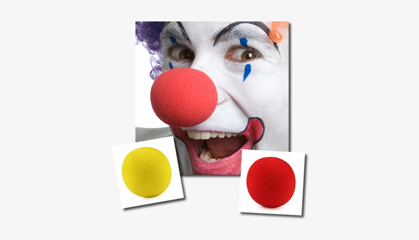 Clown Nose And Wig Transparent