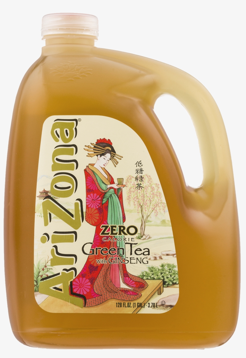 Arizona Zero Green Tea, transparent png #1030248