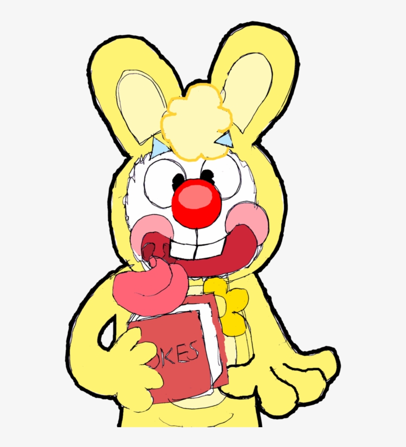 Cuddles As A Clown By Aygodeviant-d5vekh4 - Happy Tree Friends Clown, transparent png #1030271