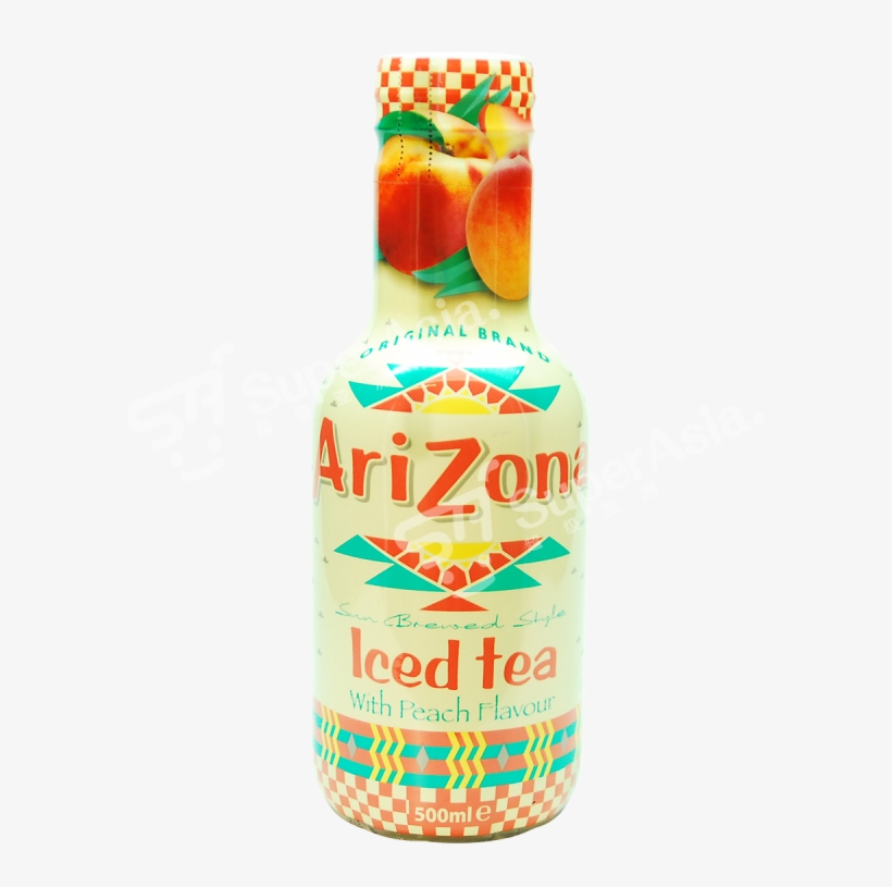 Arizona Ice Tea With Peach 500ml, transparent png #1030729