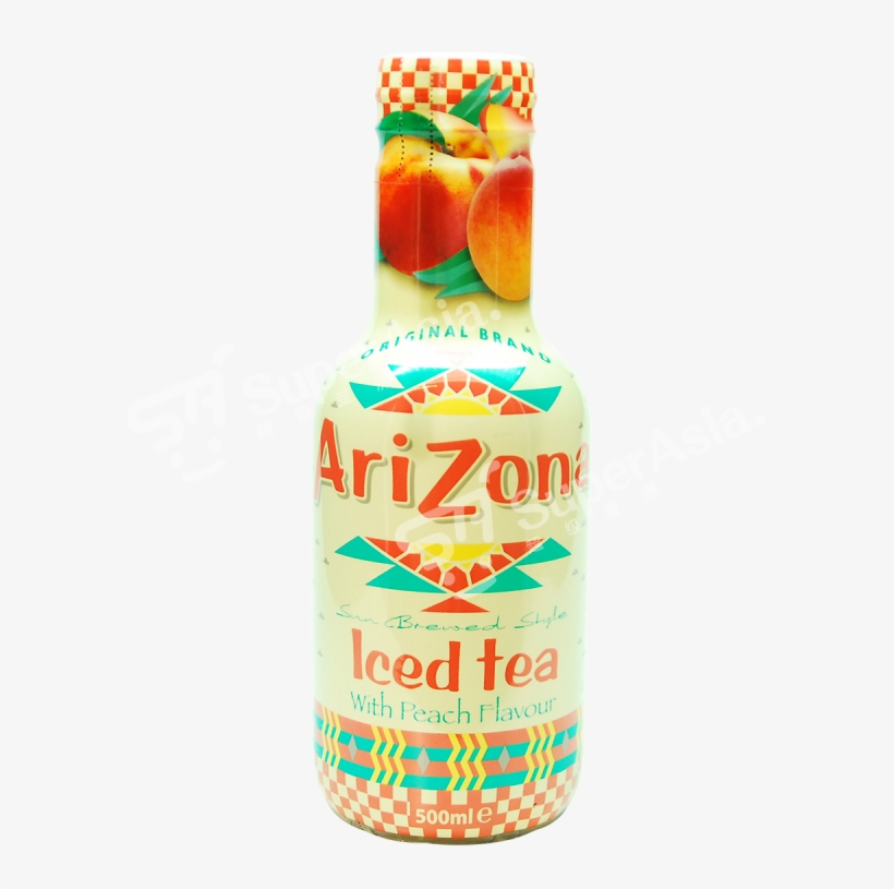 Arizona Ice Tea With Peach 500ml, transparent png #1030729