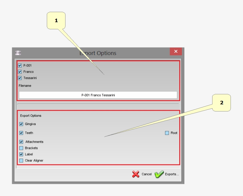 Ortho - Studio - Models - Builder - Export ‎ - Diagram, transparent png #1030774