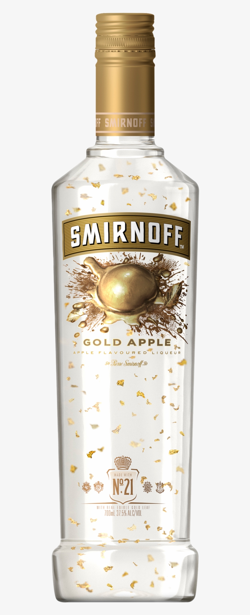Smirnoff Gold Apple Vodka 700ml - Smirnoff Gold Apple Vodka, transparent png #1031047